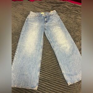 Madewell Superwide leg jeans. Sz 32.